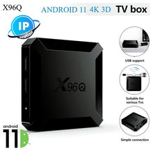 Charger l&#39;image dans la galerie, X96 X96Q TV Box Android 11.0 Allwinner H313 Quad Core ARM
